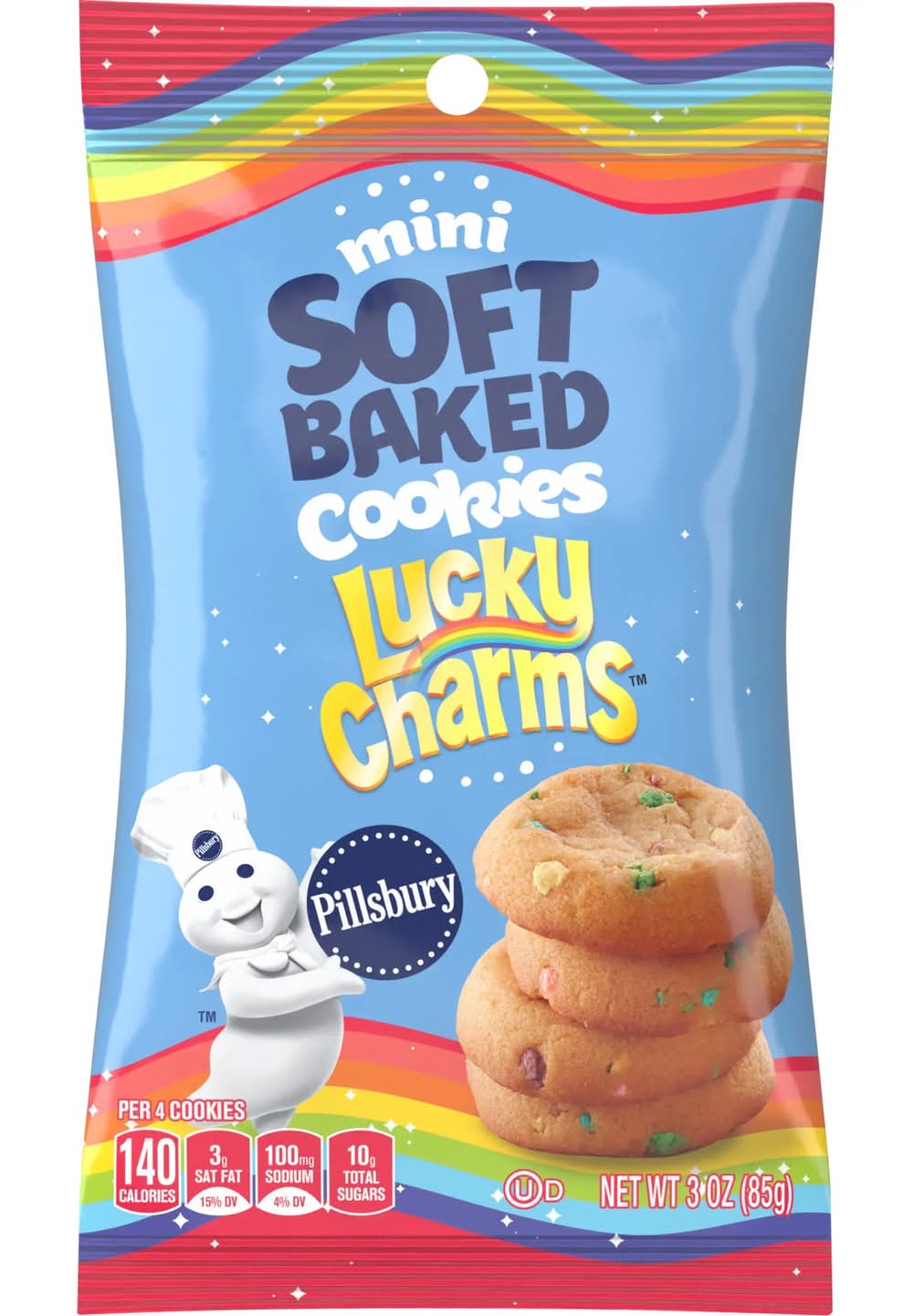 Pillsbury Soft Baked Lucky Charms Cookies