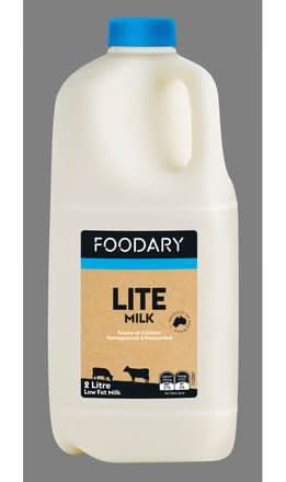 Foodary Lite Milk 2L