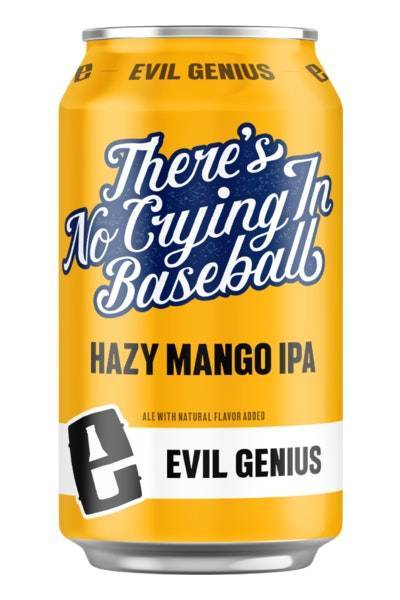 Evil Genius There's No Crying in Baseball Hazy Ipa (6x 12oz cans)