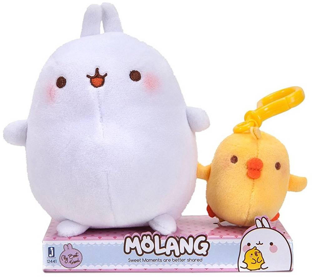 Molang peluche on sale