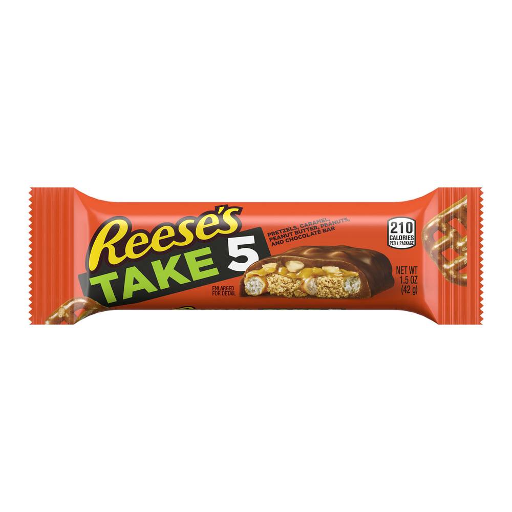 Reese's Take 5 Chocolate Bar (pretzels-caramel-peanut butter)