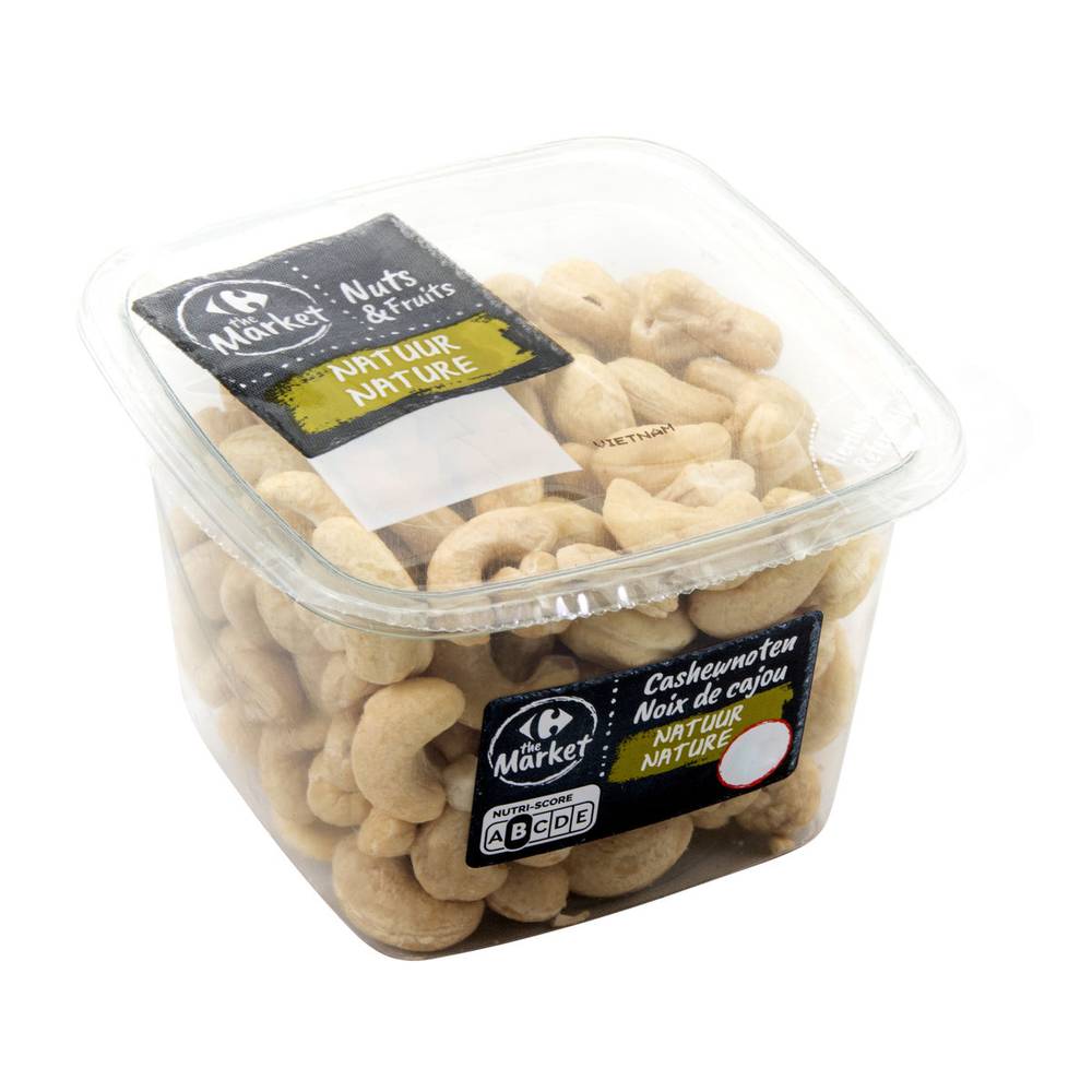 Carrefour Nuts & Fruits Natuur Cashewnoten 200 g