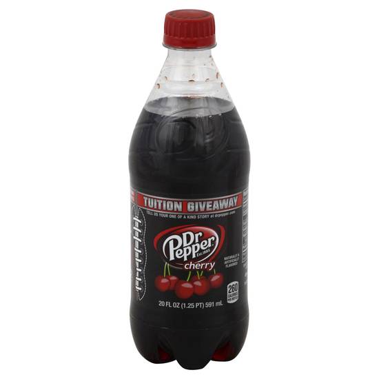 Order Cherry Dr Pepper Soda (20 oz) food online from Rite Aid store, Shawnee on bringmethat.com