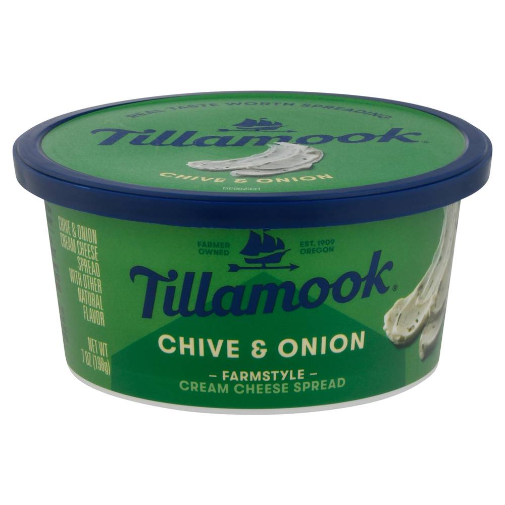 Tillamook Chive & Onion Cream Cheese Spread (7 oz)