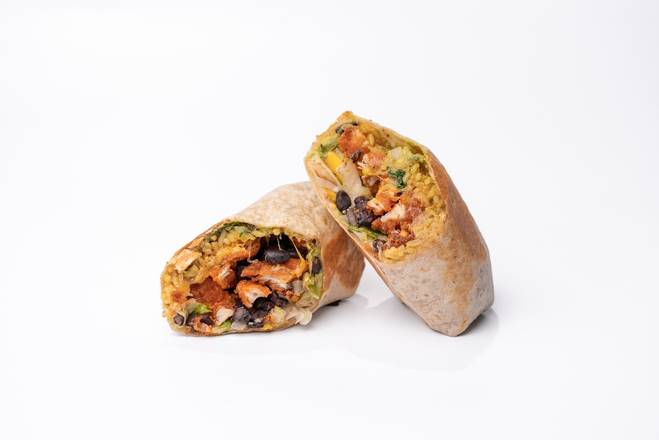 Buffalo Fried Chicken Burrito