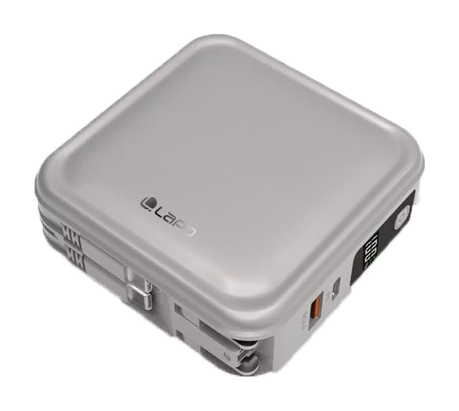 #246451 LaPO 八合一無線快充行動電源Lightning-金 WT-08CL