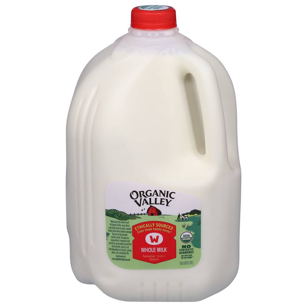 Organic Valley Whole Milk (3.78 L)