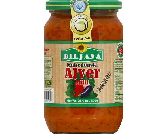 Biljana · Makedonski Ajvar Mild Vegetable Sauce (23.6 oz)