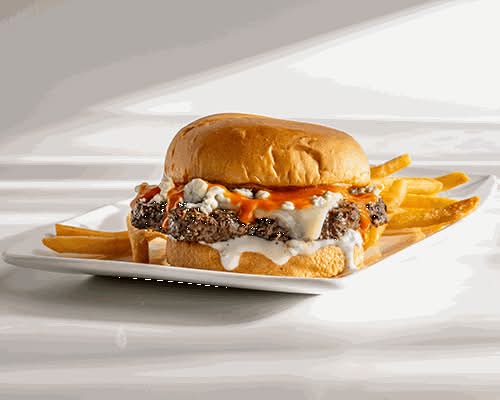 Buffalo Blue Cheese Burger