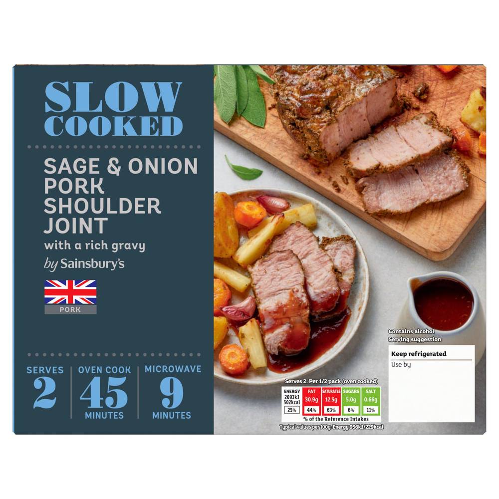 Sainsbury's Slow Cooked Roast Pork Joint 545g