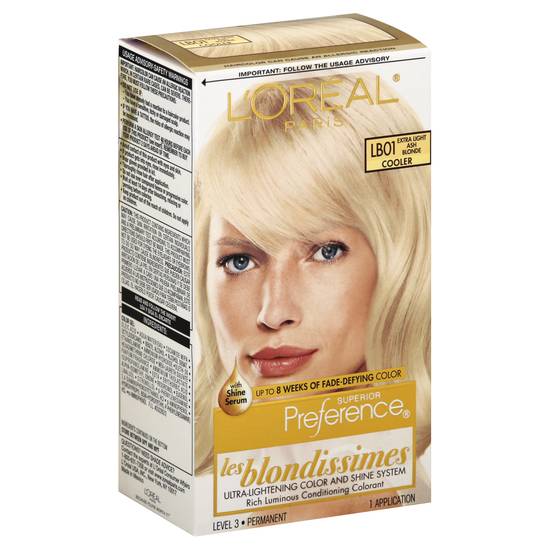 L'oréal Paris Lb01 Extra Light Ash Blonde Hair Dye