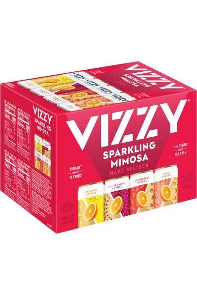 Vizzy Hard Seltzer Mimosa Variety pack (12x 12oz cans)