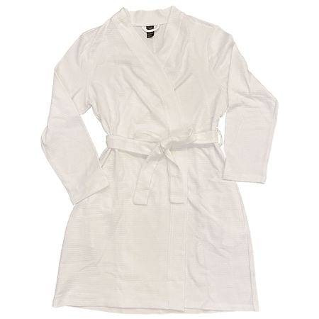 Modern Expressions Waffle Knit Robe (white)