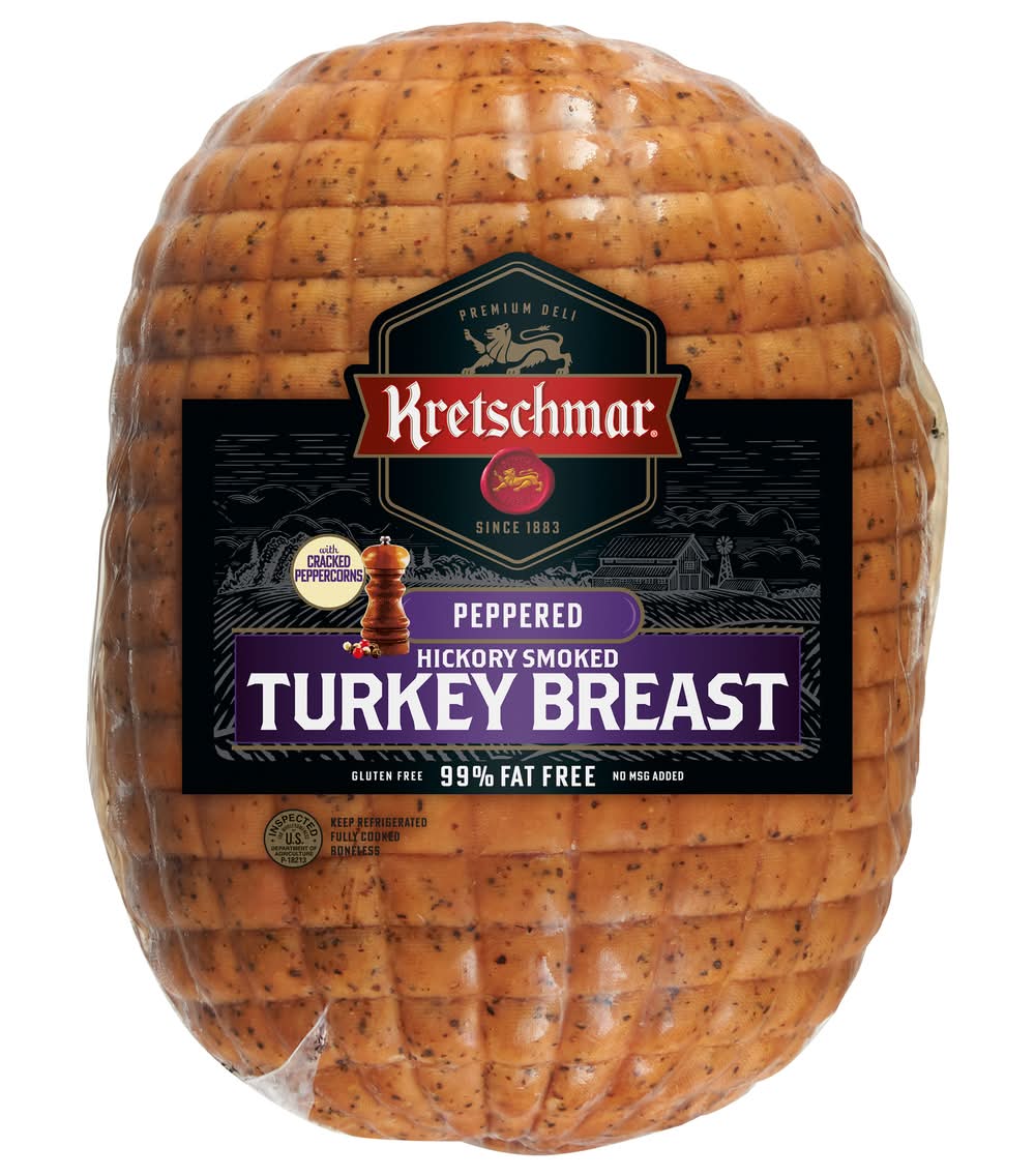Kretschmar Peppered Hickory Smoked Turkey Breast