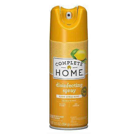 Complete Home Disinfectant Spray, Clean Citrus (12.5 oz)