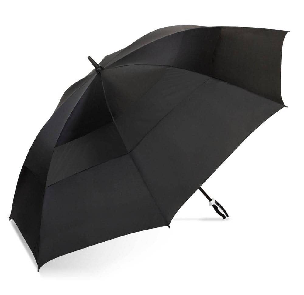 ShedRain Windjammer Golf Umbrella, Black