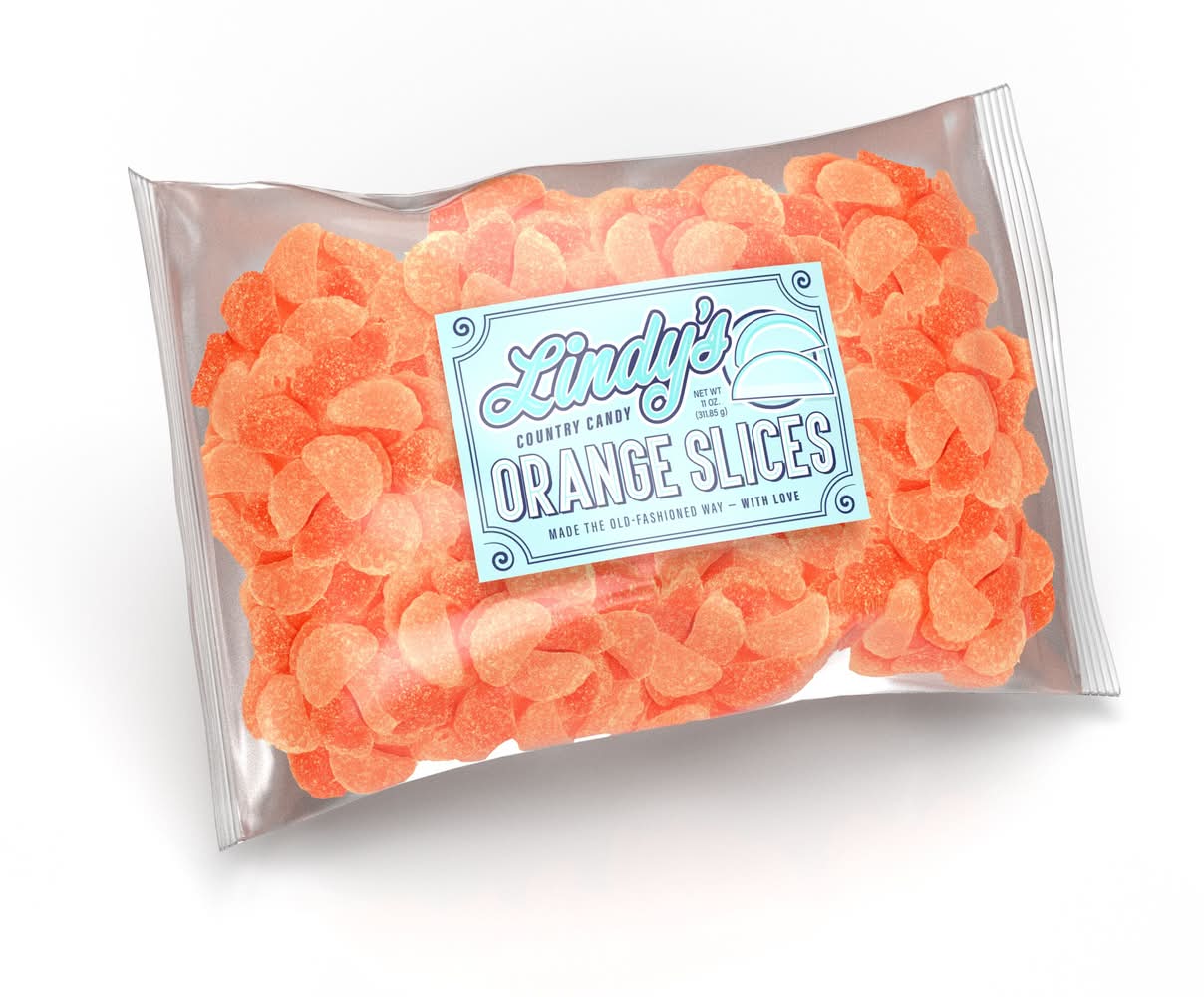 Lindy's Orange Gummi Snacks