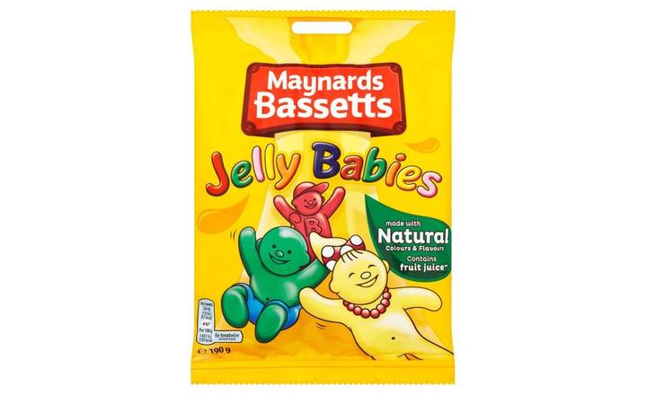 Maynards Bassetts Jelly Babies 190g (375344) 