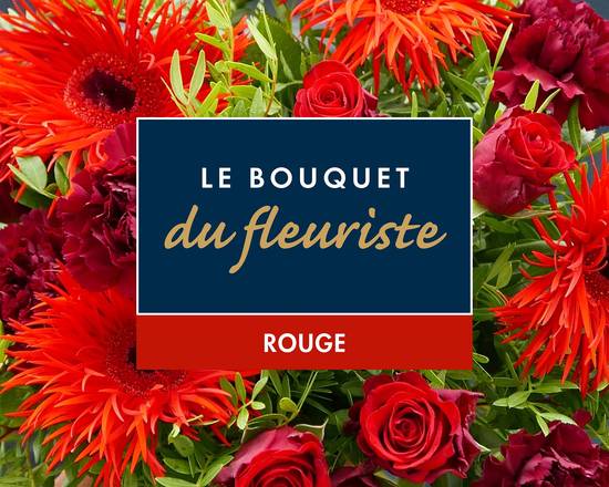 LE BOUQUET DU FLEURISTE - Rouge