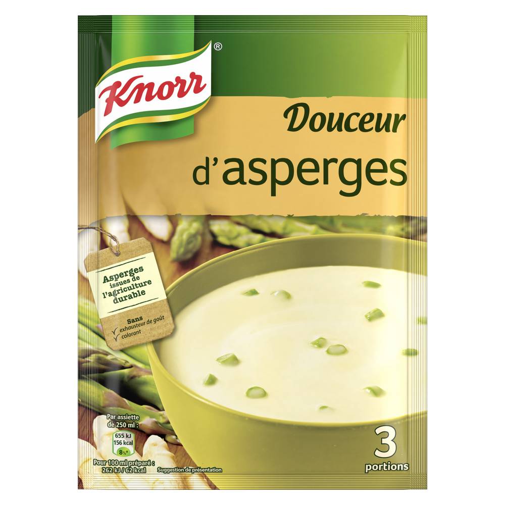 Knorr soupe déshydratée douceur d'asperges