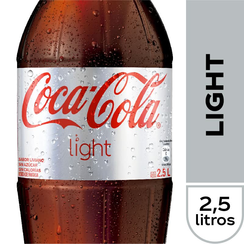 Coca-Cola · Light bebida gaseosa de cola (2,5 L)