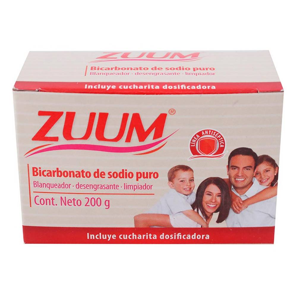 Zuum · Bicarbonato de sodio puro (200 g)