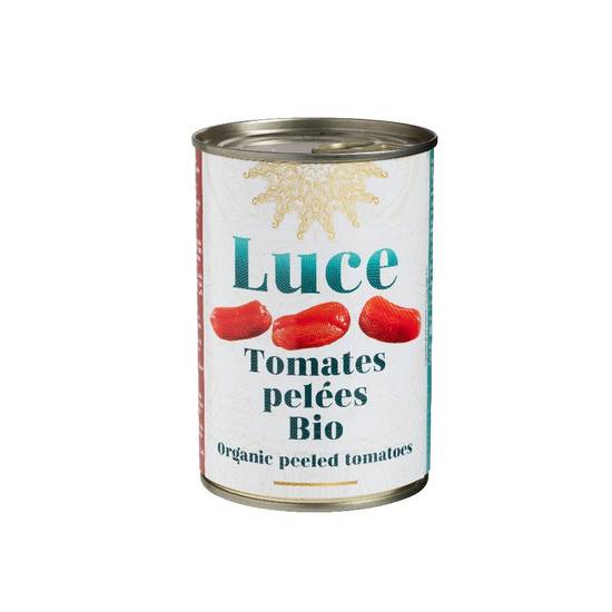 Tomates pelees 400g - LUCE - BIO