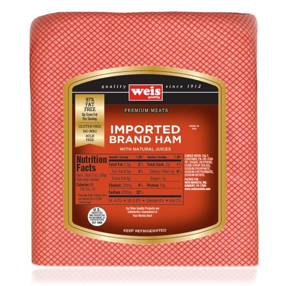 Weis Quality Ham Imported Style