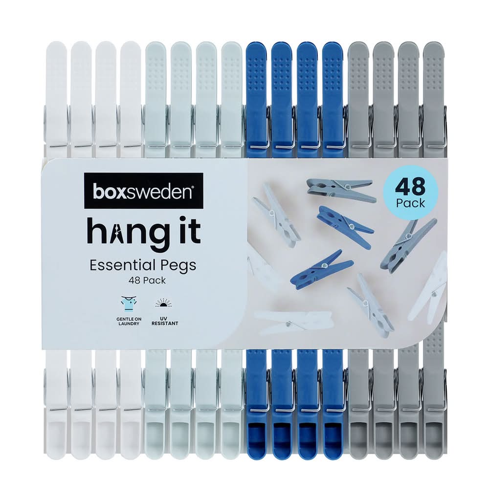 Boxsweden Essential Pegs - 48 Pack