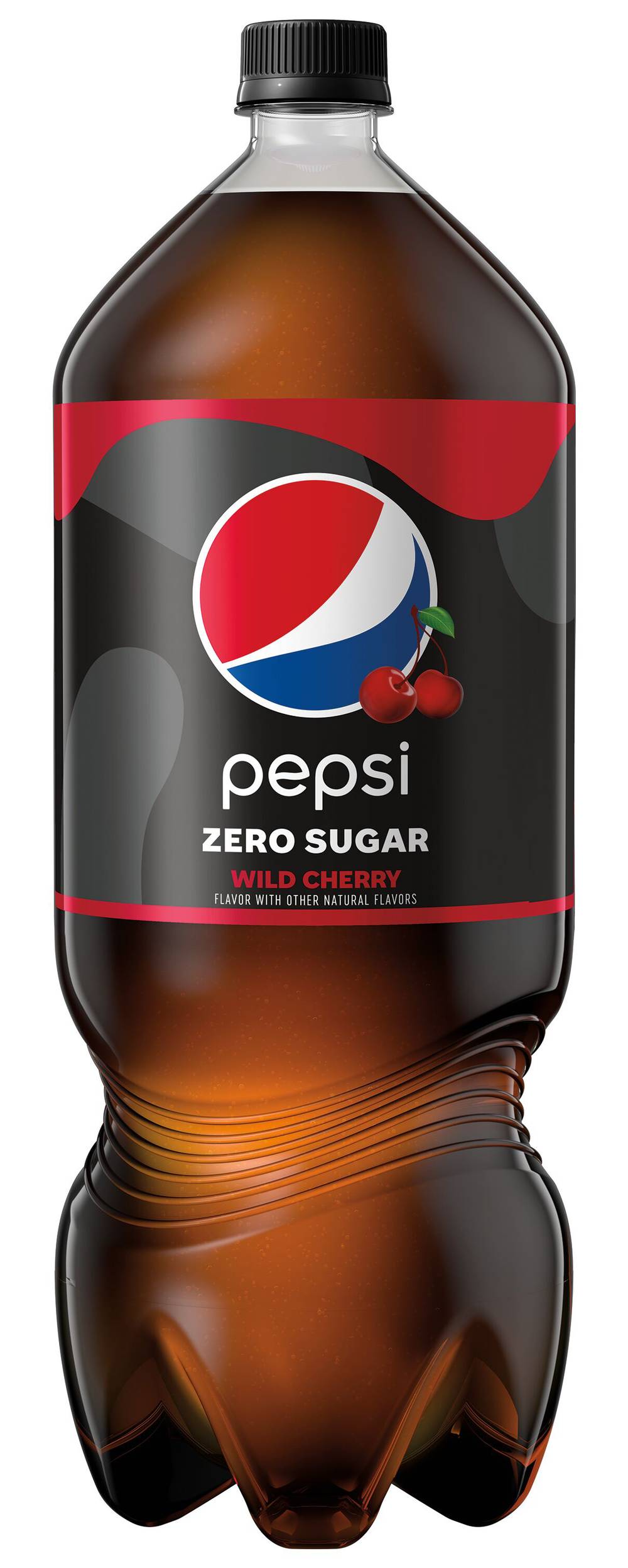 Pepsi Zero Sugar Cola Soda, Wild Cherry (2 L)
