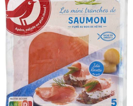 Mini Tranches de Saumon fumé Auchan 100g