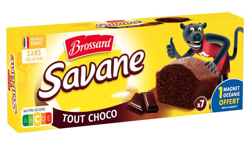 Brossard Savane tout chocolat 210g