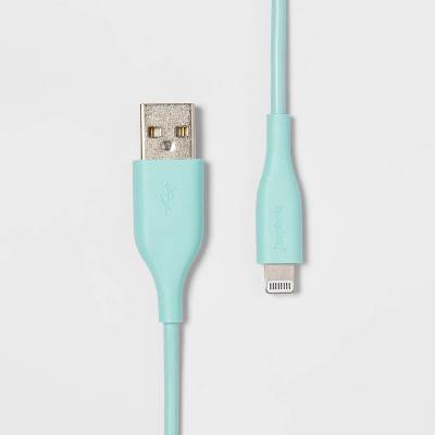 Heyday Lightning To Usb-A Round Cable (91.4 cm/spring teal)