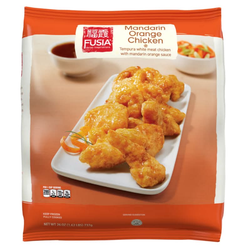 Fusia Asian Inspirations Chicken, Mandarin Orange (26 oz)