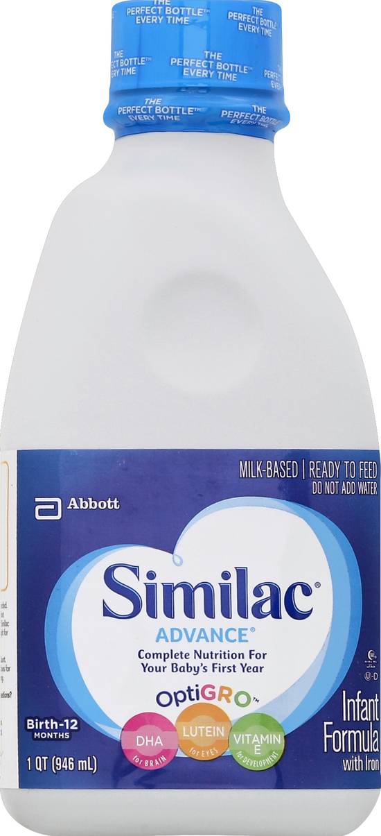 Similac Advance Infant Formula With Iron 0-12 Months