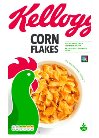 Kellogg's Corn Flakes Breakfast Cereal (450g)
