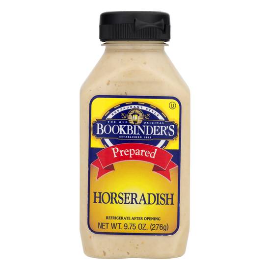 Bookbinder's Prepared Horseradish (9.8 oz)