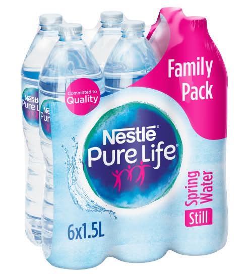 Pure Life Still Spring Water (6 x 1.5L)