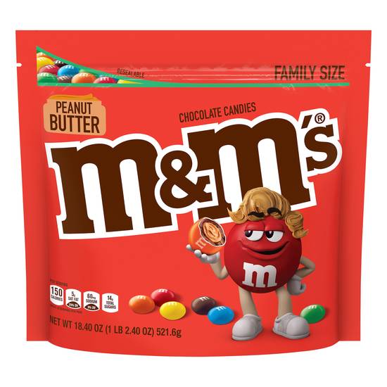 M&M's Peanut Butter Chocolate Candies