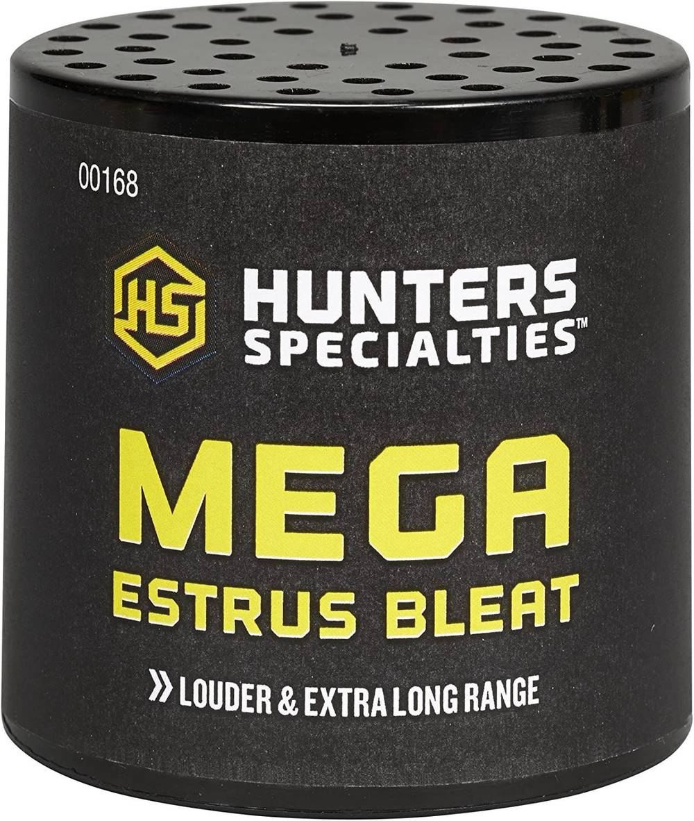 Hunters Specialties Large Can Type Game Call for Rut Season - Mimics Doe in Estrus, Extra Long Range | HS-00168