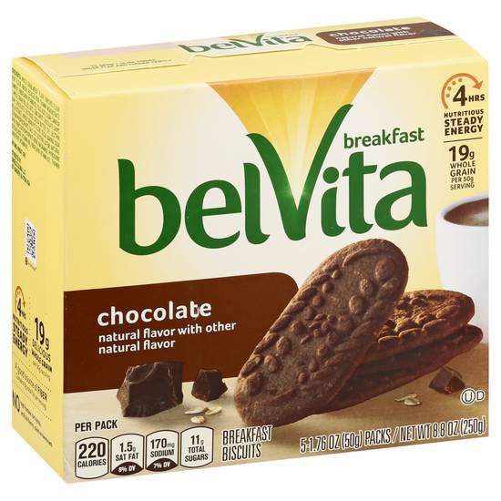 Belvita Chocolate Breakfast Biscuits (5 ct)
