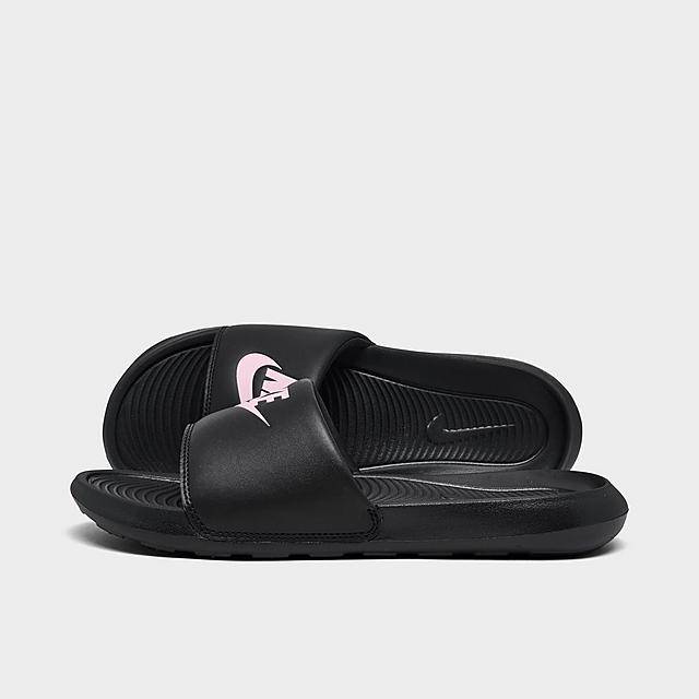 Nike Women's Victori One Slide Sandals (size-6) (black)