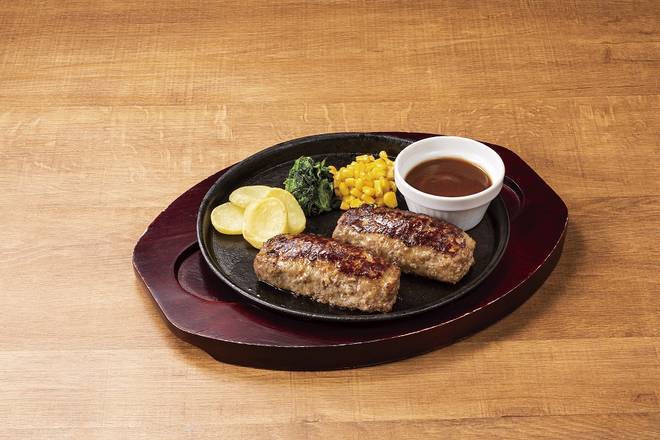 【Z3】BEEFハンバーグステーキ[約200g]～デミグラスソース