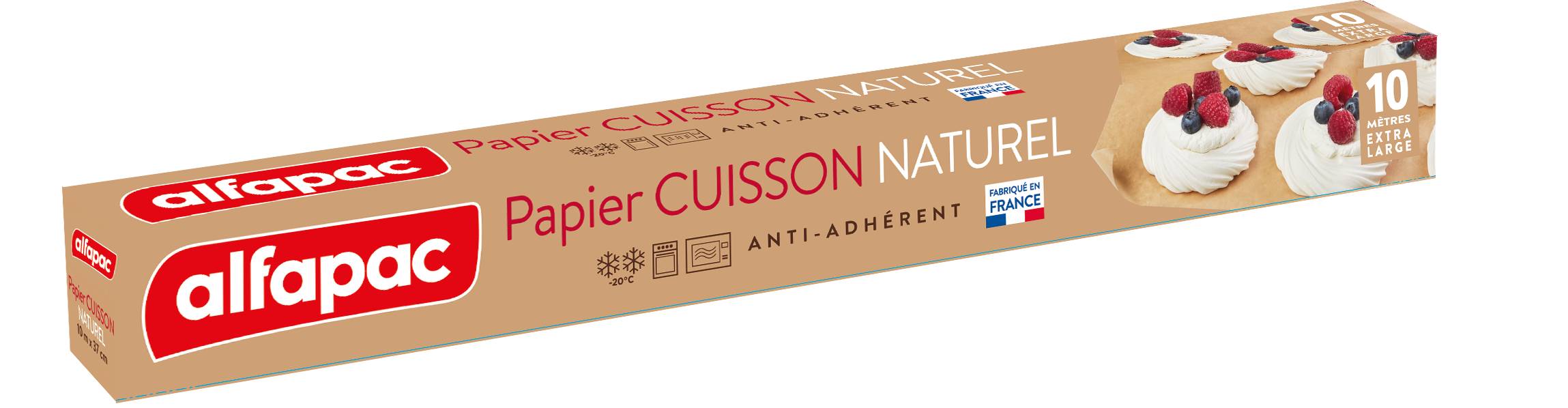 Alfapac - Papier cuisson naturel