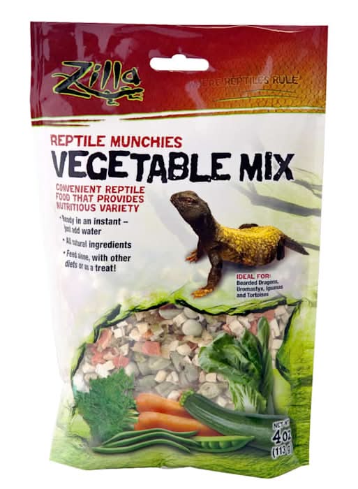 Zilla Vegetable Reptile Munchies Reptile Food