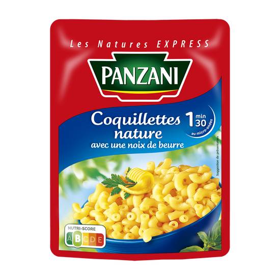 Panzani - Coquillettes natures avec noix de beurre