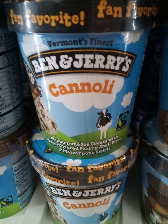 Ben and Jerry's  Cannoli