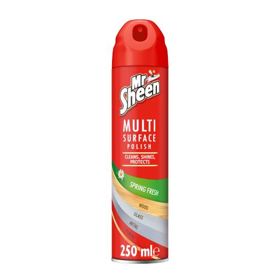 Mr Sheen Multi-Surface Spring Fresh Polish Spray 250ml