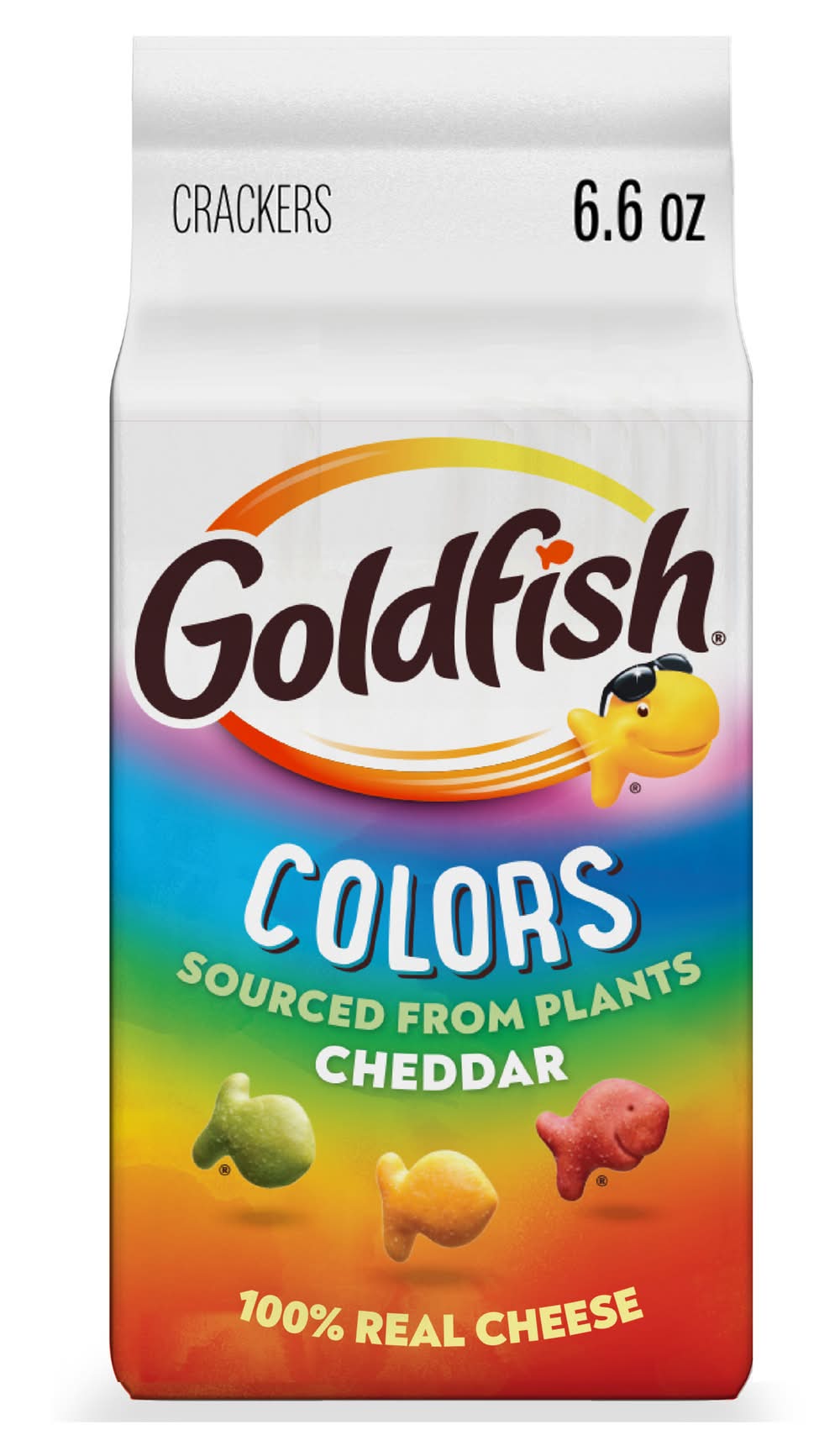 Goldfish Colors Baked Cheddar Snack Crackers (6.6 oz)