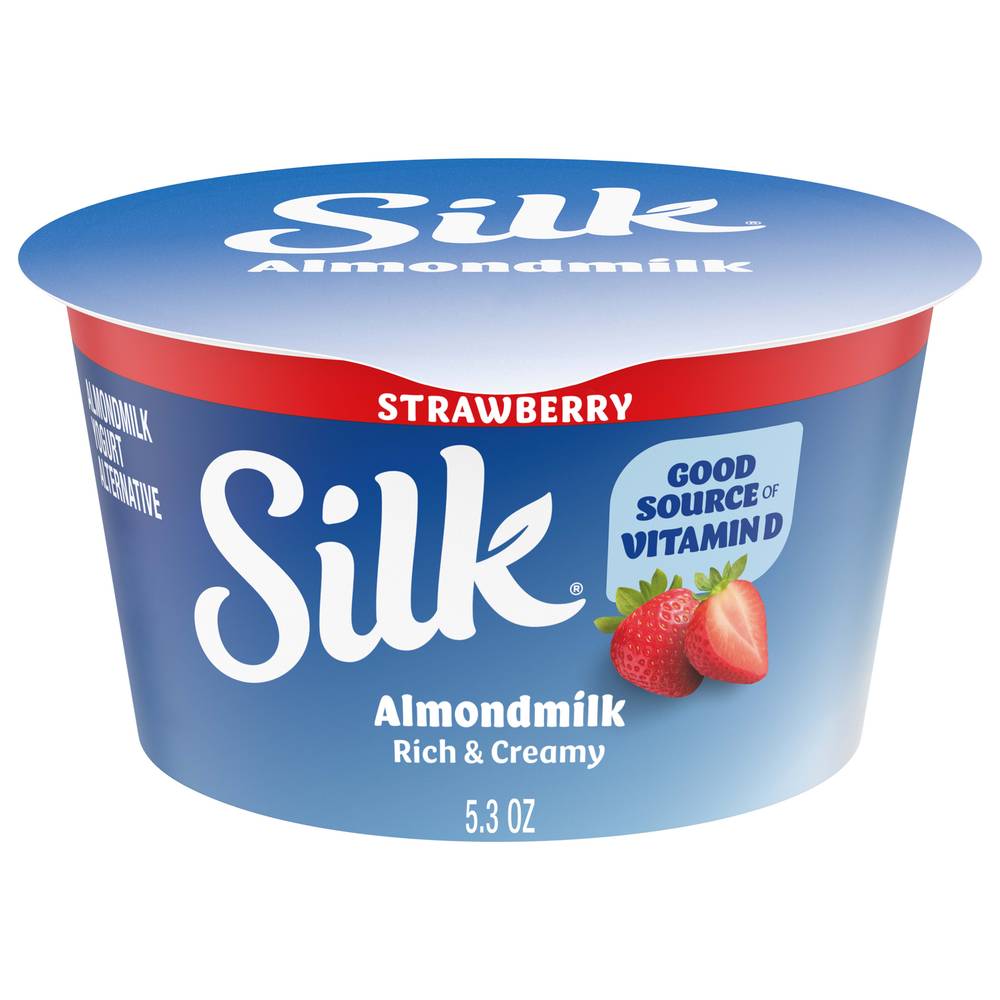 Silk Strawberry Almondmilk Yogurt Alternative (5.3 oz)